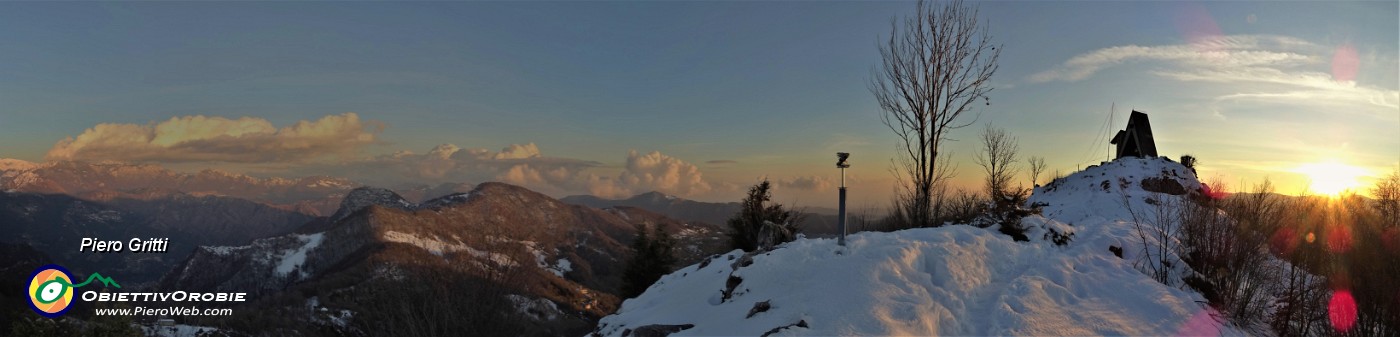 86 Luci del tramonto sul Pizzo Cerro (1285 m).jpg